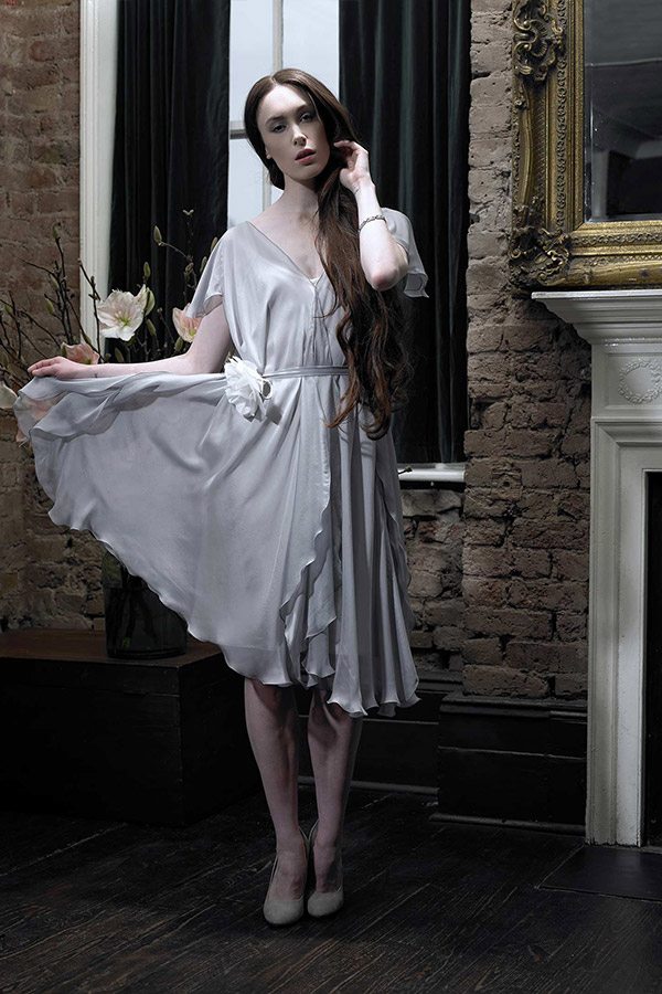 Cherry Williams London - Bridesmaid Dress, Breeze Grey