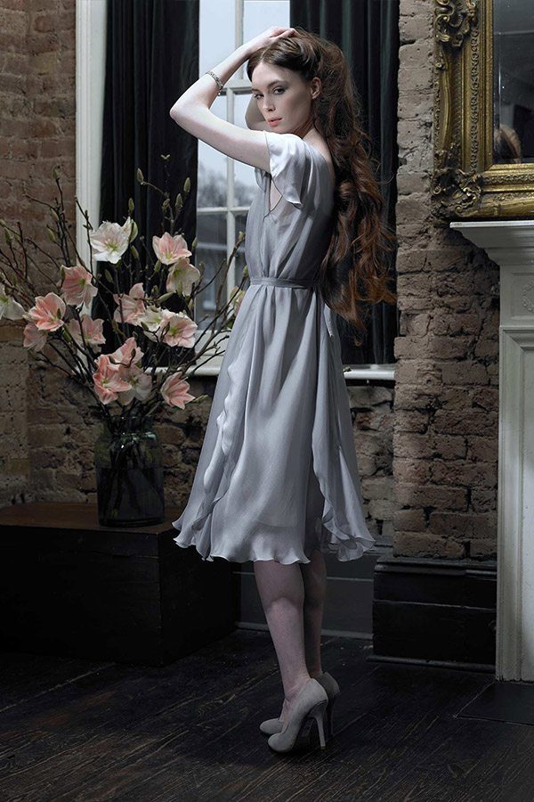 Cherry Williams London - Bridesmaid Dress, Breeze Grey